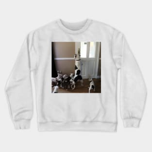 Just One More Tug and We`re Out Kids! Crewneck Sweatshirt